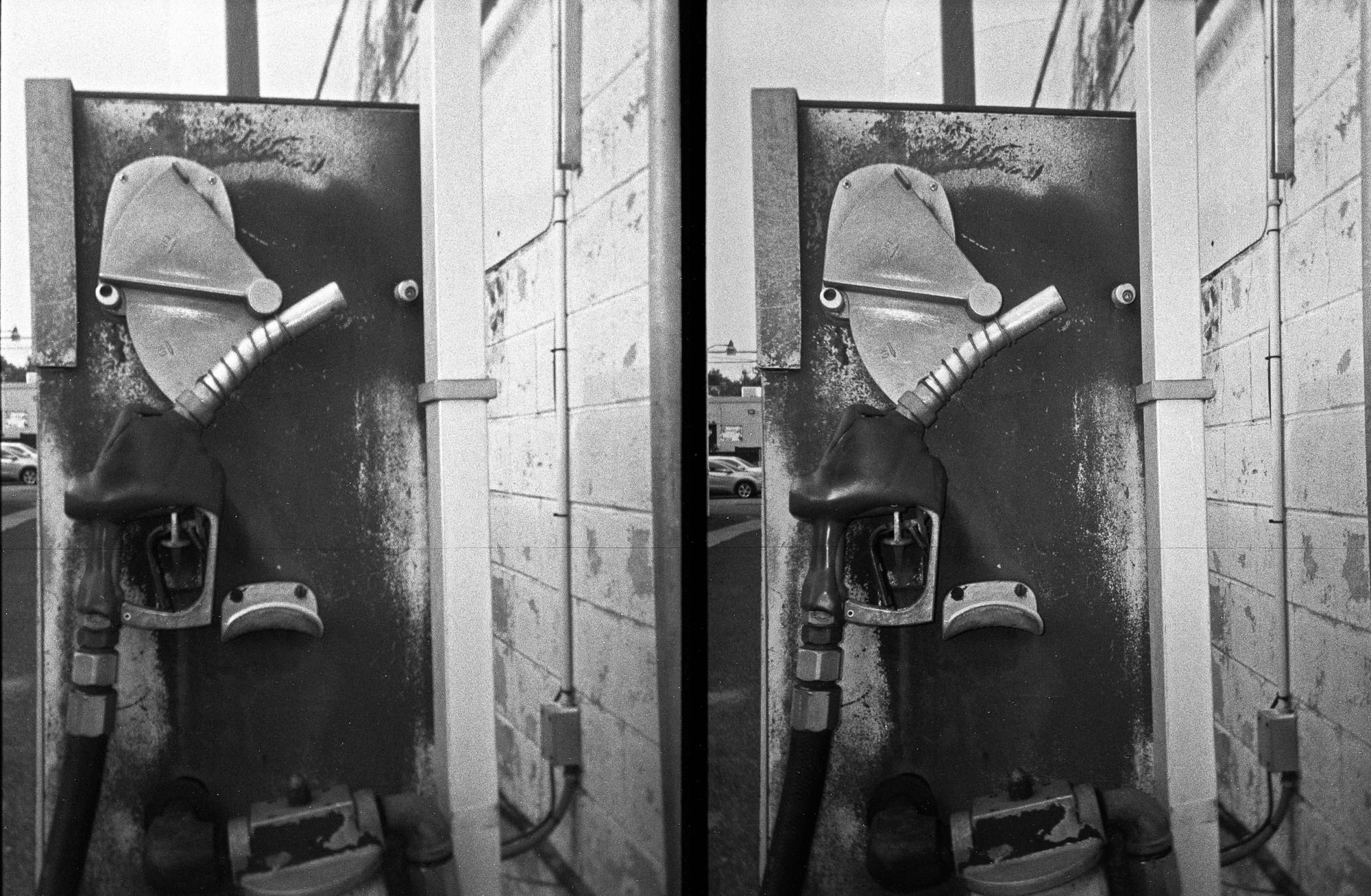 Half-frame diptych