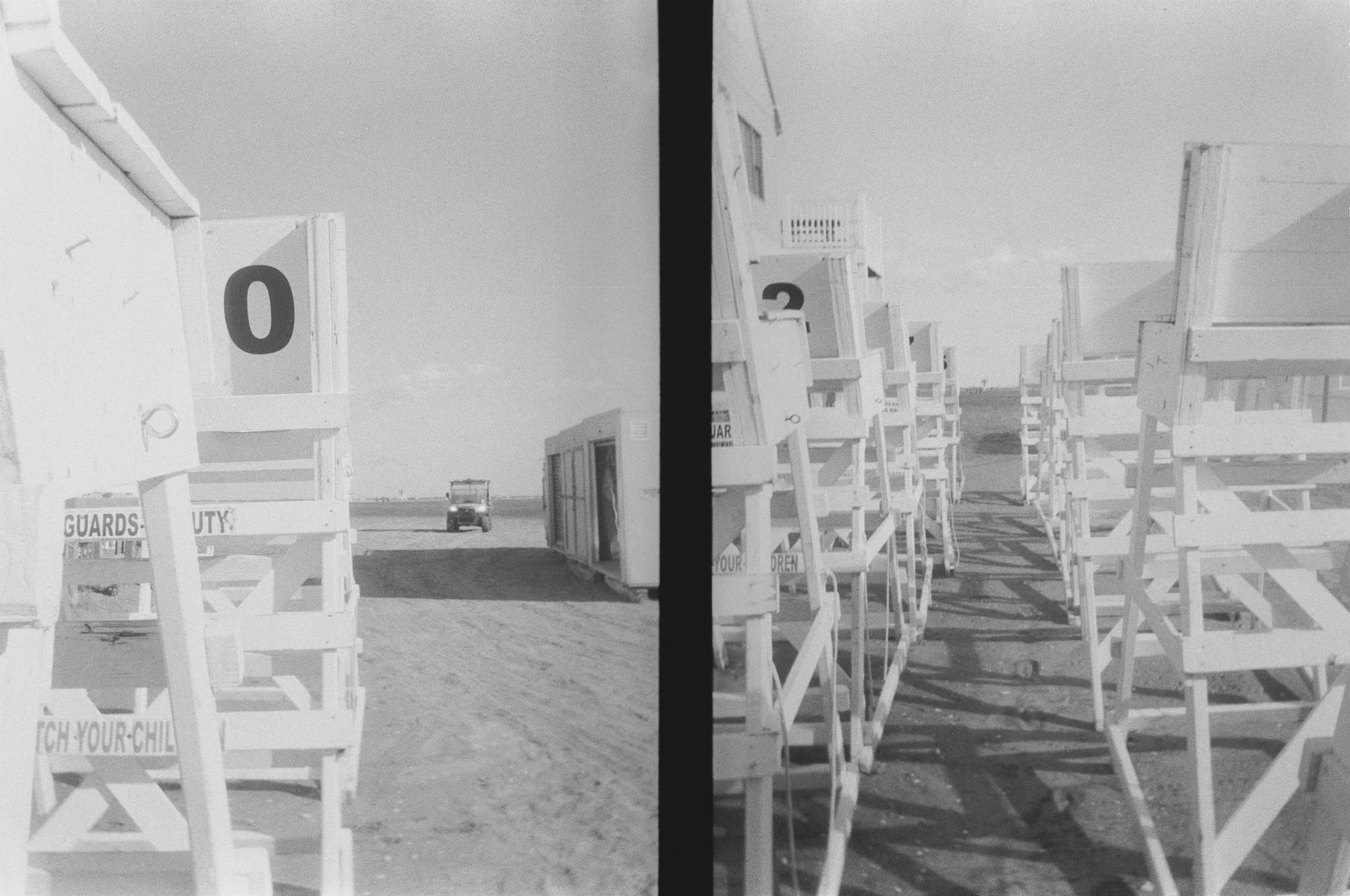 Half-frame diptych